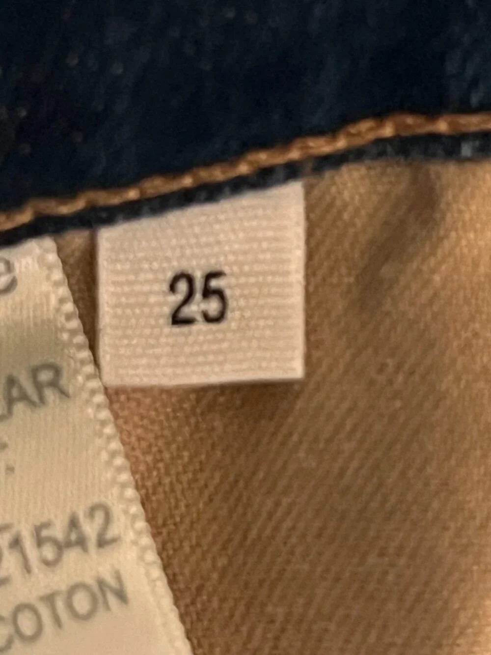 RAG & BONE MINA HIGH-RISE ANKLE CIGARETTE MEDIUM WASH BLUE JEANS - EUC  25